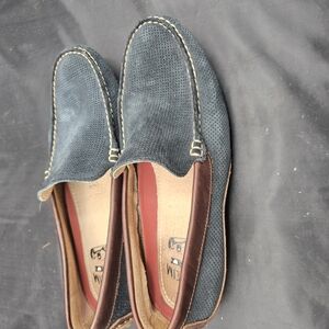 Florsheim‎ Classic Blue and Brown Slip-On Loafers